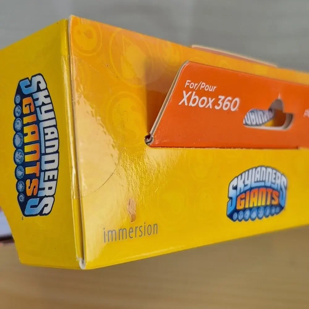 Power A Skylanders Giants Mini Pro Ex Orange Wired Controller Xbox360 RARE